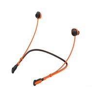 Accessorio per sicuro per Bose per quietcomfort Earbuds II, Cinghia da Collo in Silicone Morbido, Design Leggero per Attività All'Aria Aperta e Sport(Black Orange)