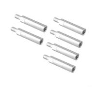 Accessorio per smerigliatrice angolare, barra di estensione filettata M10, adattatore per albero di estensione per lucidatura per utensili rotanti, compatibile con varie teste e dischi di rettifica