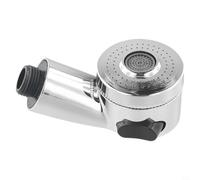 Accessorio per soffione doccia professionale per parrucchieri e shampoo, con doppio controllo dello spruzzo laterale, attacco G1/2, rivestito in acciaio inox (1 pezzo)