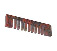 Accessorio per Strumenti a Vento Acrilico di Armonica Pettine per i Giocatori di Crossover/deluxe della Banda Marina (Ambra)
