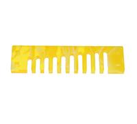 Accessorio per Strumenti a Vento Acrilico di Armonica Pettine per i Giocatori di Crossover/deluxe della Banda Marina (Giallo)