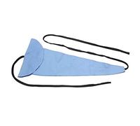 Accessorio per strumenti, panno per la pulizia del sax, materiale in fibra ultrafine, detergente per sassofono, passante per il tubo interno del sax (Blue)