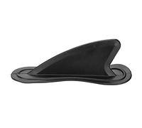Accessorio per tavola da surf Pinna per acqua piccola laterale da surf in PVC per tavola da paddle Stabilità per tavole da surf gonfiabili Nero 21 cm x 6,5 cm x 6,3 cm 1 confezione