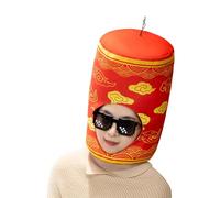 Accessorio per testa Capodanno | Cappello costume Capodanno cinese retrò - Accessorio per testa per feste, per adolescenti, figli, famiglia, amici, uomini, donne, ragazzi, giovani
