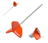 Accessorio per trapano miscelatore per vernice, 27 cm, antiaderente, riutilizzabile, paletta per miscelare trapano, per calcestruzzo, cemento, lavori di bricolage, costruzioni, progetti artigianali