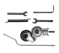 Accessorio per trapano per taglio metallico, strumento di taglio per lamiera e metallo, multifunzionali, compatto ergonomico preciso e sicuro per lamiere in ferro rame e alluminio