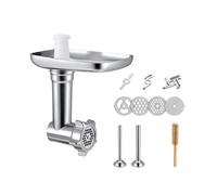 Accessorio per tritacarne, affettatrice e grattugia, insaccatrice per robot da cucina Kitchenaid