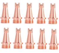 Accessorio per ugelli di rame per macchine per saldatura laser portatile, punta per l'alimentazione del filo in attività di saldatura industriali Model G ES-12 10 pezzi
