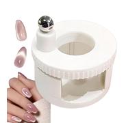 Accessorio per unghie a magnete | Strumento per manicure con perline di vetro rotante a 360 gradi - Strumento per manicure per unghie, per la casa salone di arte studio di arte principianti