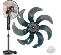 Accessorio Per Ventilatore | In ABS Da 35x35 Cm | Installazione Facile E Silenziosa | Pezzo Di Ricambio Per Ventilatore A Piantana | Per Casa, Bagno, Dormitorio, Appartamento, Casa In Affitto E Ristor