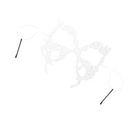 Accessorio portatile alla moda con occhio di farfalla per alleviare l'affaticamento degli occhi, gel di raffreddamento in resina facile da usare