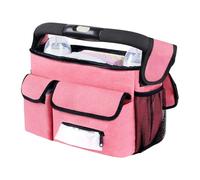 Accessorio portatile per passeggini e carrozzine, borsa da appendere, adatta alla maggior parte dei telai e delle maniglie dei passeggini in tessuto Oxford