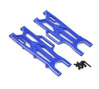 Accessorio Ricambio RC Per Arrma 1/10 Per Kraton 4X4 4S V2 Per BLX Per Outcast 4X4 4S V2 Per BLX RC Auto Bracci Sospensione Posteriori Metallo Braccio Oscillante ARA330710 Parti Aggiornamento(Blue)