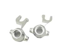 Accessorio Ricambio RC Per Arrma Big Per Rock Per Granite Per Senton Per Vorteks 1/8 1/10 Per Typhon AR330469 Blocco Sterzo In Alluminio Braccio Anteriore(Silver)