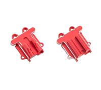 Accessorio Ricambio RC Per Arrma Per Granite Per Grom Per Typhon 1/18 Diff In Alluminio Anteriore E Posteriore Set Di Copertura Parti Riparazione Accessori Ricambio Modelli Giocattolo(Red,Set)