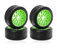 Accessorio Ricambio RC Per Arrma Per Infraction Per Km Per Rally X3gt Per Limitless 1/7 Rc Auto Parti Aggiornamento Pneumatico D266 101 × 44mm 12mm Hex 4 Pz Set(Green)