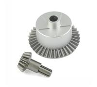 Accessorio Ricambio RC Per Arrma Per Senton Per Kraton 1/10 Rc Auto Parti Aggiornamento Set Differenziale Ad Ingranaggi Caso Anteriore/Posteriore Acciaio Kit Accessori(Silver)
