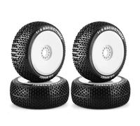 Accessorio Ricambio RC Per Arrma Per Traxxas Per Redcat Per Team Per Losi Per Kyosho VRX Per HPI Per HSP Per Racing 1/8 RC Per Buggy Tire Wheel Hex(White)