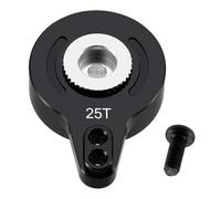Accessorio Ricambio RC Per Losi 22S Sprint 1/10 Rc Short Course Truck Auto Parti Di Aggiornamento Acciaio Anteriore Posteriore Cvd In Lega Alluminio 25T Servo Braccio Decorativo(Servo Arm)