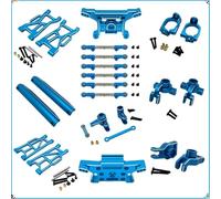 Accessorio Ricambio RC Per Mjx 10208 V2 Versione 1/10 Rc Auto Parti Aggiornamento Metallo Vulnerabile Kit Cornici Articoli Esposizione Controllo Remoto Decorativo Ricambio Sostituire(Blue)