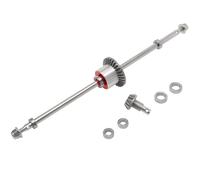 Accessorio Ricambio RC Per MN Per MN128 MN86 G500 Modello 1/12 Accessori Per Asse Anteriore Posteriore In Metallo Cuscinetti Per Veicoli Completi RC Auto(Front axle shaft)