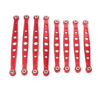 Accessorio Ricambio RC Per MN128 MN86 MN86S G500 Babos 8 PCS Metallo Asta Fissa Sospensione Telecomando Modifica Auto E Accessori Di Aggiornamento(Red)