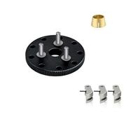 Accessorio Ricambio RC Per Nitro Per Slash Per Rustler TRXS 4142 4146 3281 RC Auto Parti Aggiornamento Volano Metallo Frizione Campana Set Decorativo(Black)