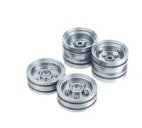 Accessorio Ricambio RC Per Tamiya Grasshopper Per Hornet Frog Per Buggy Champ Per Fast Attack Per Buggy Mozzo Ruota In Alluminio Set RC Aggiornamento(Silver)