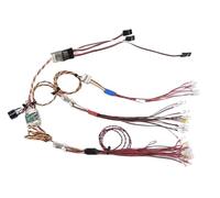 Accessorio Ricambio RC Per Tamiya Per Scania 56371 56375 Per Actros Per Volvo Per Man 1/14 2.4G Wireless Set Di Luci Lampada Gruppo Modulo RC Camion(No 2.4G)