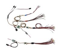 Accessorio Ricambio RC Per Tamiya Per Scania 56371 56375 Per Actros Per Volvo Per Man 1/14 2.4G Wireless Set Di Luci Lampada Gruppo Modulo RC Camion(No 2.4G 2pcs)