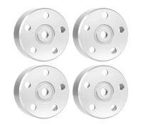 Accessorio Ricambio RC Per Tamiya Per Super ClodBuster Bullhead Ruota In Alluminio Adattatori Per Mozzi Esagonali Aggiornamenti RC Sostituisci Le Parti(Silver)