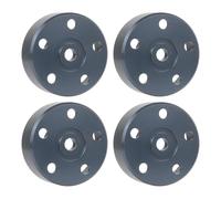Accessorio Ricambio RC Per Tamiya Per Super ClodBuster Bullhead Ruota In Alluminio Adattatori Per Mozzi Esagonali Aggiornamenti RC Sostituisci Le Parti(Gray)