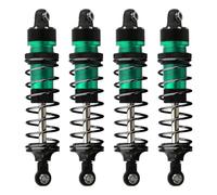 Accessorio Ricambio RC Per Traxxas Per Mini Per Maxx Per Mini Per XRT 4 Pezzi Ammortizzatore In Metallo Ammortizzatore Monster Truck RC Auto Parti Aggiornamento Accessori(Green)