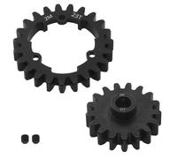 Accessorio Ricambio RC Per Traxxas Per X-Maxx XO-1 Per E-Revo 2.0 Per Maxx 6447 6449 1/5 1/7 1/10 Acciaio 2.0M 23T Sperone E 10T/17T Pignone Parti(23T and 17T)