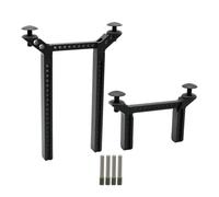 Accessorio Ricambio RC Per TRX4 Per Defender Per Bronco Per TRX6 G63 1/10 Montanti Del Corpo Monti Aggiornamento In Metallo RC Crawler Auto Borsette Colonna(Black,1set)