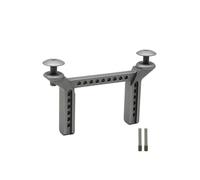 Accessorio Ricambio RC Per TRX4 Per Defender Per Bronco Per TRX6 G63 1/10 Montanti Del Corpo Monti Aggiornamento In Metallo RC Crawler Auto Borsette Colonna(Gray,Front)