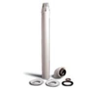 Kit Coassiale per Scaldino Kona con Curva 60100 CM.100 Ferroli