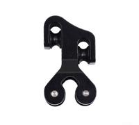 Accessorio scorrevole per 3/8 archi in alluminio progettato per promuovere l'efficienza e la velocità (nero)