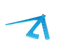 Accessorio SIWOTED RC Righello regolabile blu che regola l'altezza e lo strumento per la campanatura del cerchione