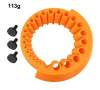 Accessorio smerigliatrice angolare per punte da trapano compatibile con smerigli