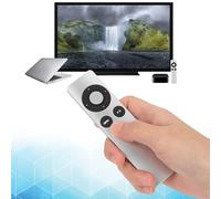 Accessorio sostitutivo in ABS argento per telecomando televisivo | Il telecomando TV dal funzionamento semplice raggiunge circa 12 m nell'uso domestico con porta a infrarossi per OS X