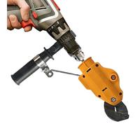 Accessorio Tagliaper Trapano | Accessorio di Cesoia per Trapano - Riparazione Officina, Componente di Taglio Elettrico per Ferro, Alluminio, Acciaio, Rame, Stagno, Bianco
