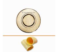 Accessorio Trafila in bronzo formato Paccheri per macchina per la pasta fresca La Fattorina 1,5kg compatibile con FIMAR MPF 1,5 (RIGATI)