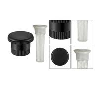 Accessorio Ugello Irrigatore 10 per pz ABS Nero con Filtro per Teste Cacciatore