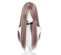 Accessorio unico per capelli a tema anime, per Halloween, mostra un piccolo viso verso est per abbinare i capelli colorati, parrucche resistenti al calore