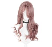 Accessorio unico per capelli a tema anime, per Halloween, mostra un piccolo viso verso est per abbinare i capelli colorati, parrucche resistenti al calore