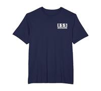 Accessorio Uniforme Extra per Operatore Socio-Sanitario OSS Maglietta, Uomo Taglie Grandi, Navy, 3X Tall