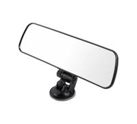 Accessorio universale per visualizzazione interni auto con telaio in ABS, connettore a ventosa e staffa regolabile, unità nera 22 x 6 cm per controlli posteriori durante i viaggi Accessorio per auto