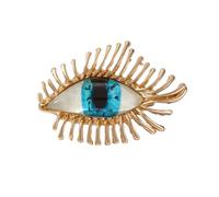 Accessorio versatile per borse, giacche, cappelli, lega di zinco, strass, gioielli gotici, accessori di abbigliamento, spilla unica gotica per feste, Misura unica, come descritto