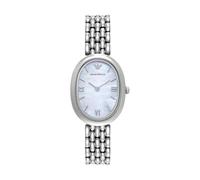 Emporio Armani Orologio Analogico al Quarzo da Donna con Cinturino in Acciaio Inossidabile AR11706